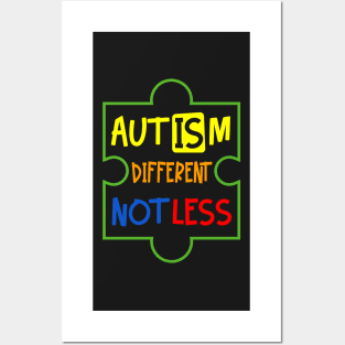 Autism Different Posters and Art
